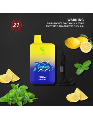Original SUPBLIS Glitter 5800 Puffs Vape Kit Pod Device (Free Shipping)
